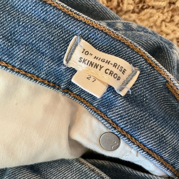Madewell 10” High Rise Skinny Crop Jean - Picture 4 of 5